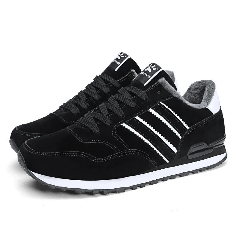 Мужская повседневная обувь 2025 Новый стиль, классические мужские кроссовки из хлопка, уличная дышащая спортивная обувь для бега