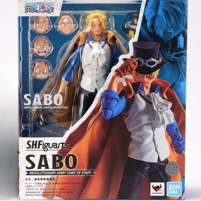 

Bandai Original Box One Piece Saab Revolutionary Chief of Staff Mobile Toys Desktop Ornaments Collection Gifts