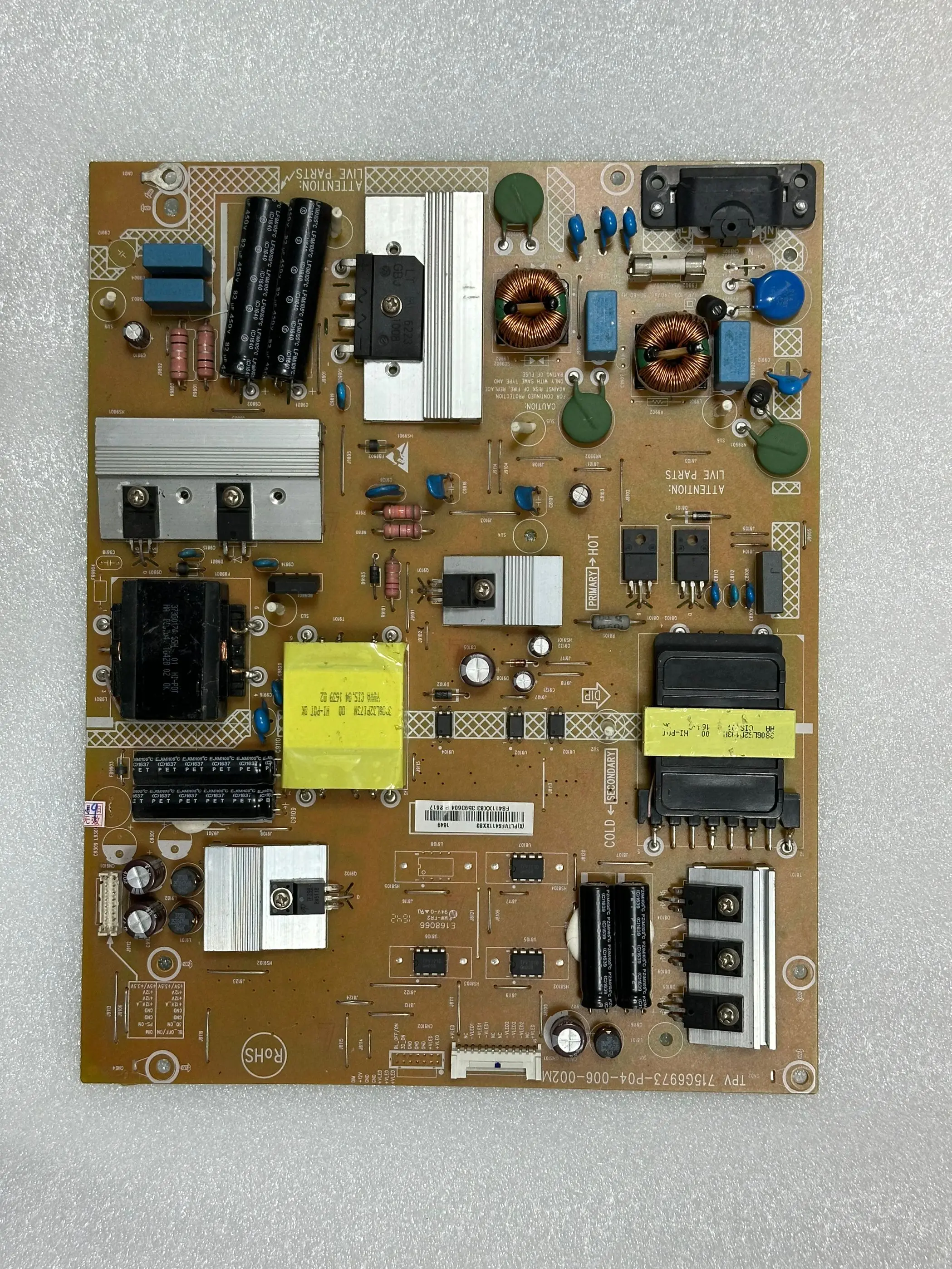 

Original 55PUF6701 6461/T3 LCD TV power board 715G6973-P04-006-002M