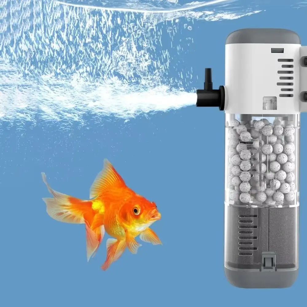 1Pcs 8/12/18/25W Aquarium Filter Pump Removable Built-In Fish Tank Filter Internal Filter Wave Maker Water Changer Pump Aquarium