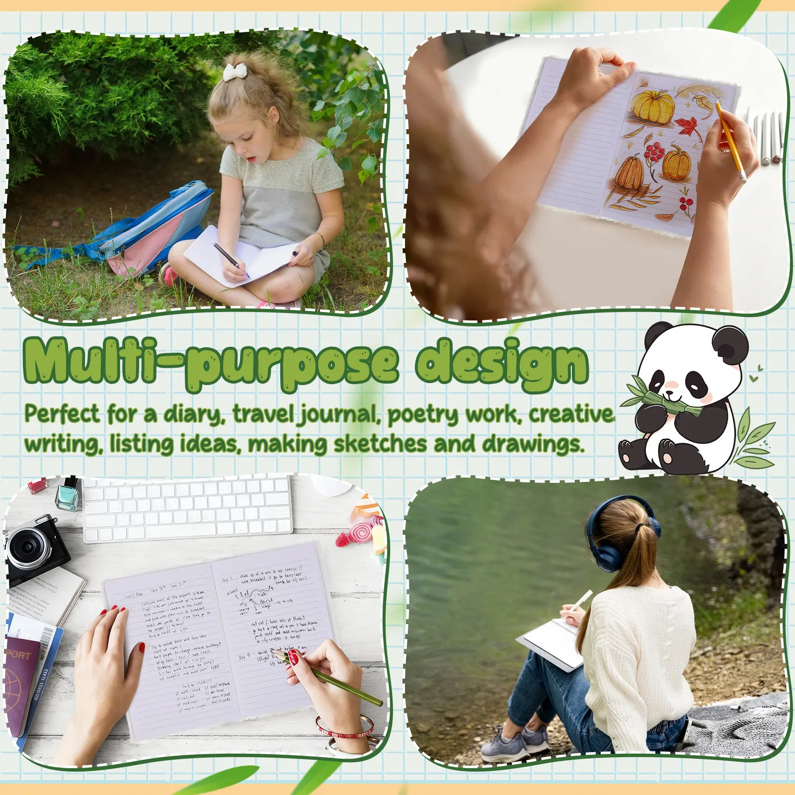 Creative Panda Design Notebook - огляд і ціна Home Office Design Ideas