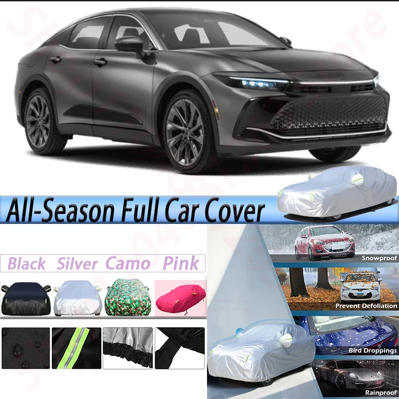 

Outdoor Waterproof Car Covers Sun Anti UV Rain Snow Dust Protection Cover For Toyota Crown Signia Crossover Sport