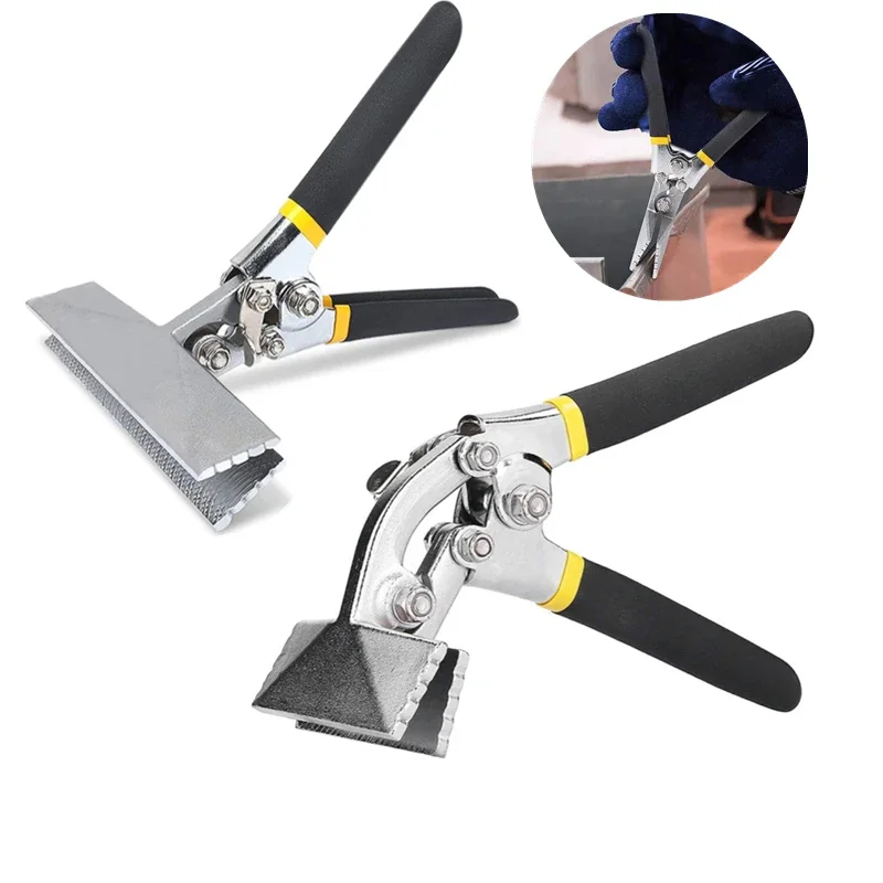 

75mm/150mm Hole Punch Plier Edge Setter Hand Joggler Panel Flanging Plier Hole Punch Sheet Metal Multifunctional Bending Pliers