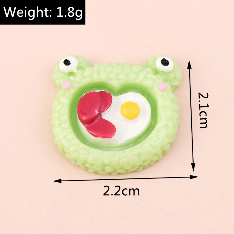Leslie 10 Stück süße 3D Mini Lebensmittel Harz Eistüte Charms Anhänger für DIY Schmuckherstellung Zubehör Ohrring Halskette Handwerk – Detail 17