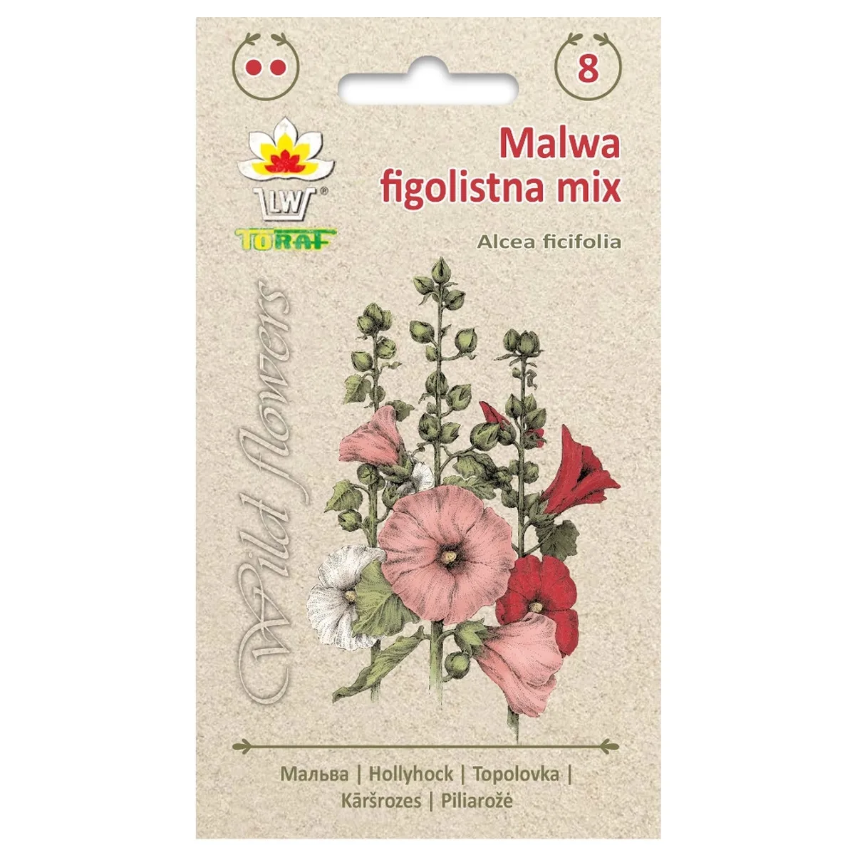 Wild flower garden Mallow mix flower seeds for Home & Garden 1G-TORAF