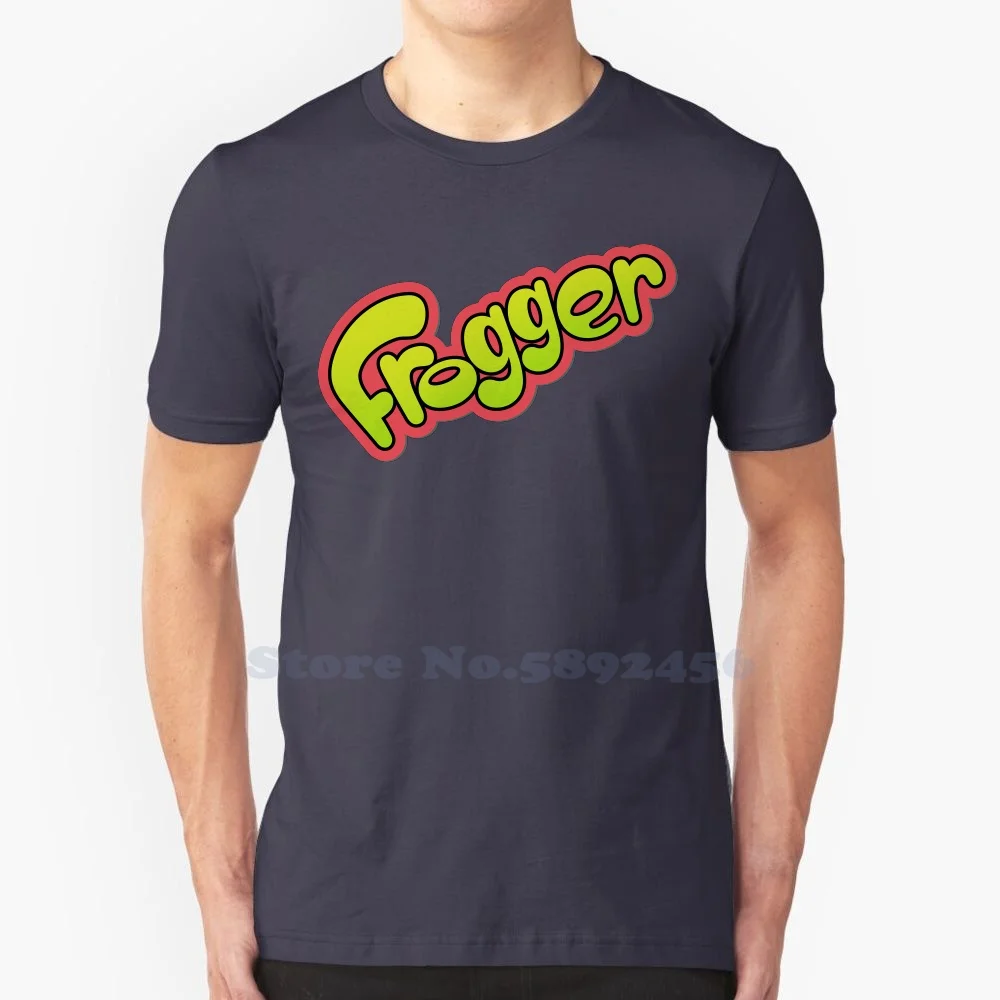 Frogger Brand Logo Streetwear T Shirt Top Quality Graphic Tees