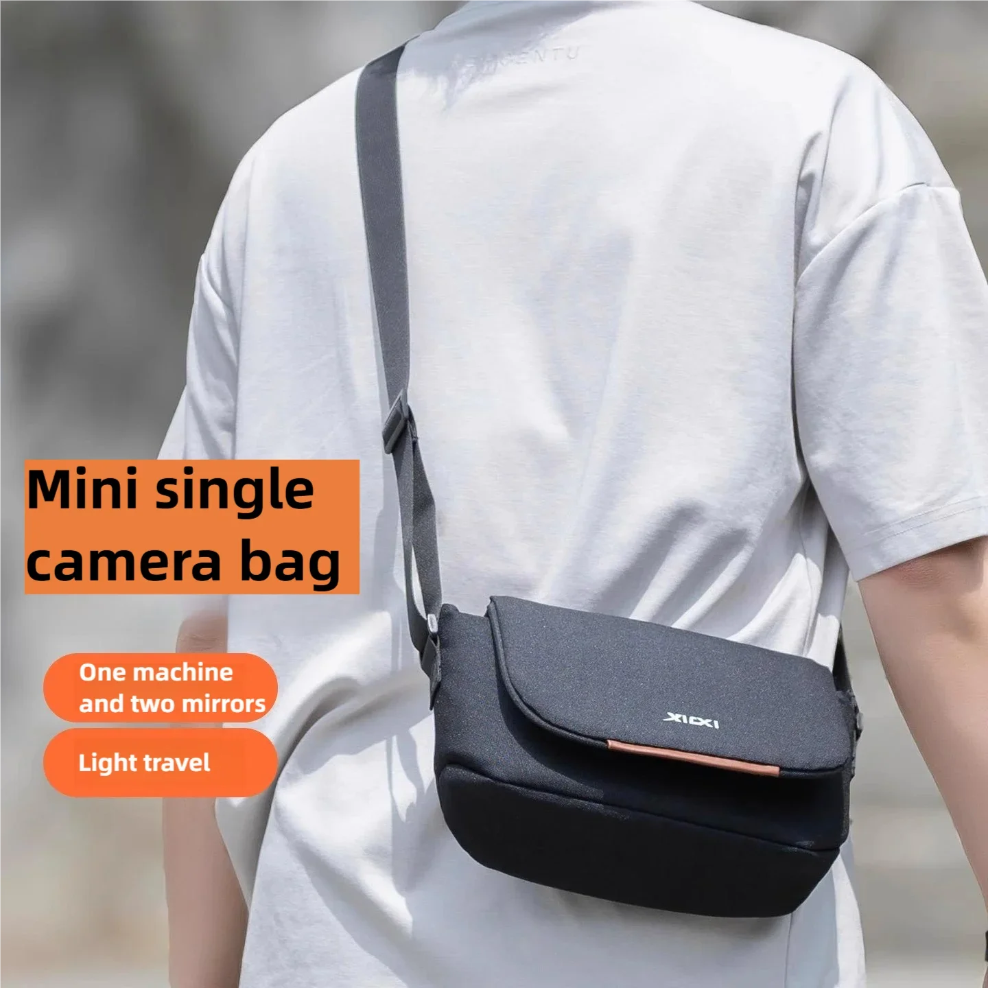 Micro sac pour appareil photo unique adapté au sac pour appareil photo Sony ZVE10 II Fujifilm XM5 XT50 Canon R50 R10 Nikon Z30 Z50