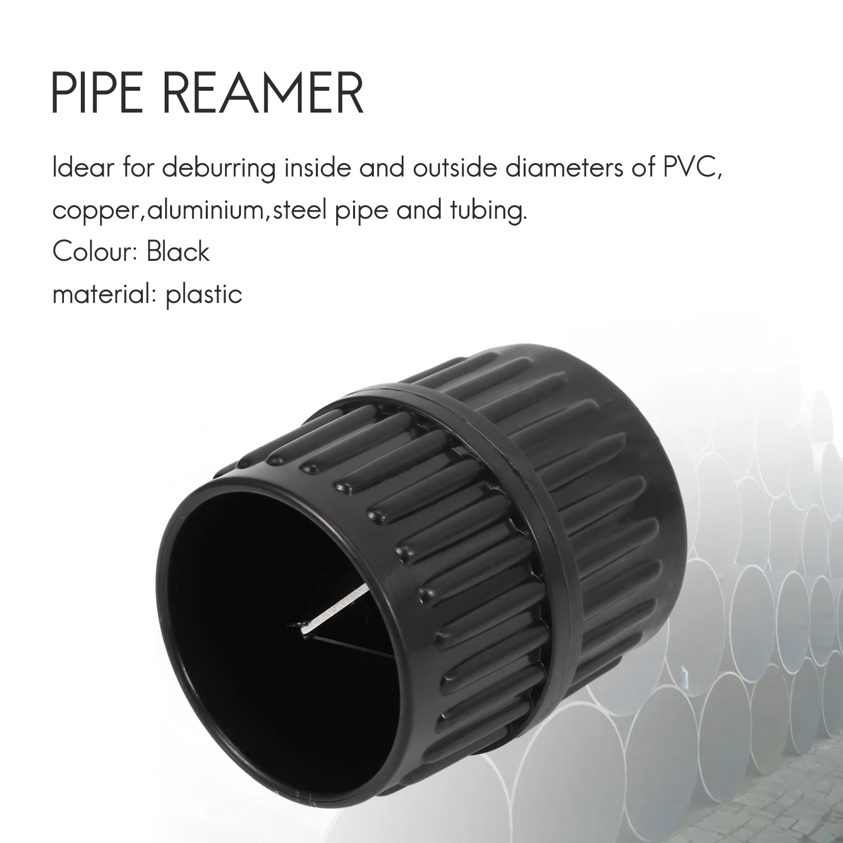 

HLZS-4-42Mm Tube Reamer Internal External Pipe Metal Tubes Polishing Deburring Tool For Pvc Copper Aluminium Steel Pipe Cutter