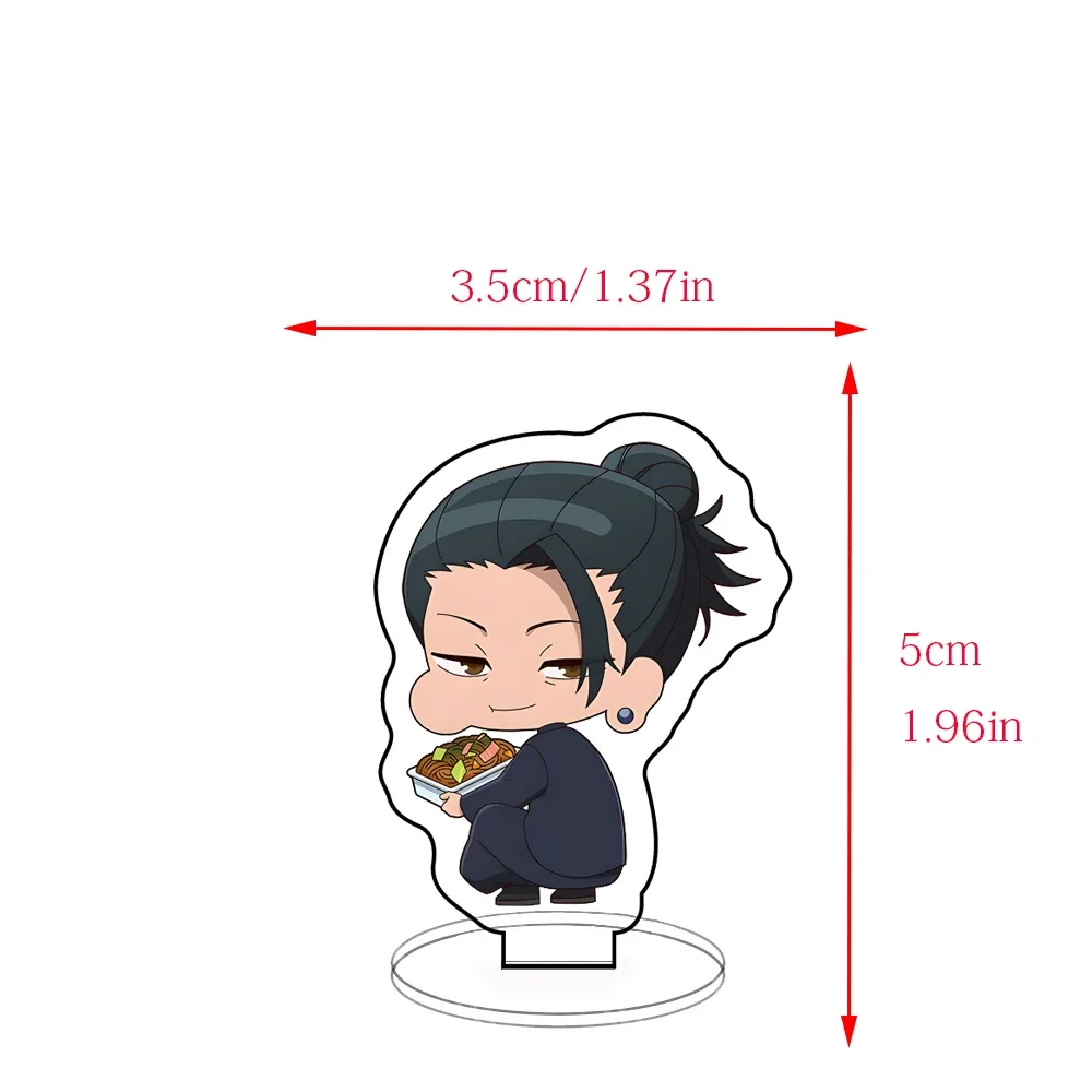 Anime Jujutsu Kaisen Geto Suguru Satoru Gojo Cosplay  Standing Sign  Acrylic Tabletop Decoration Cute   Ambitus Gift