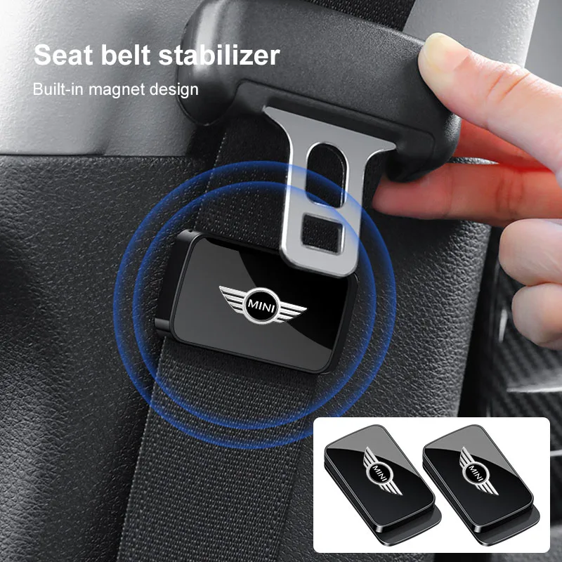 

Регулируемый автоматический держатель ремня безопасности, стабилизатор, крепежный зажим, ограничитель для MINI Cooper F54 F55 F56 R56 R60 Roadster Clubman