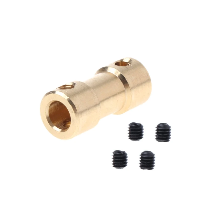 M6CF 2-5mm Motor Copper Shaft Coupling Coupler Connectors Sleeve Adapter US