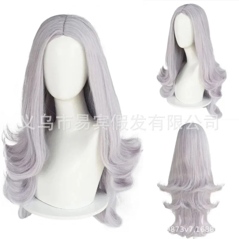 

2025 12 Yibin Hell Inn Sela Sera Cos парик смешанного цвета средней длины с имитацией кожи головы косплей