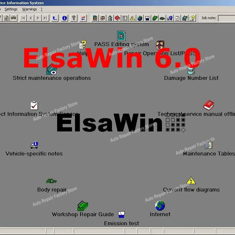 2023 Elsawin 6.0 + ET KA 8.5 Group Vehicles Electronic Parts Catalog Support ForV/W+AU//DI+SE//AT+SKO//DA Auto Repair Software