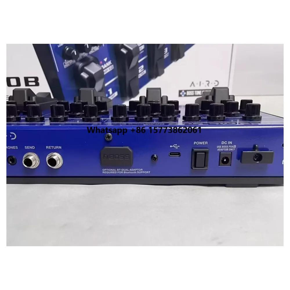 Pedal de Multi-Efeitos para Guitarra Jelo Brand New Boss ME-90B em Aço Inoxidável, Acessório para Instrumentos Musicais