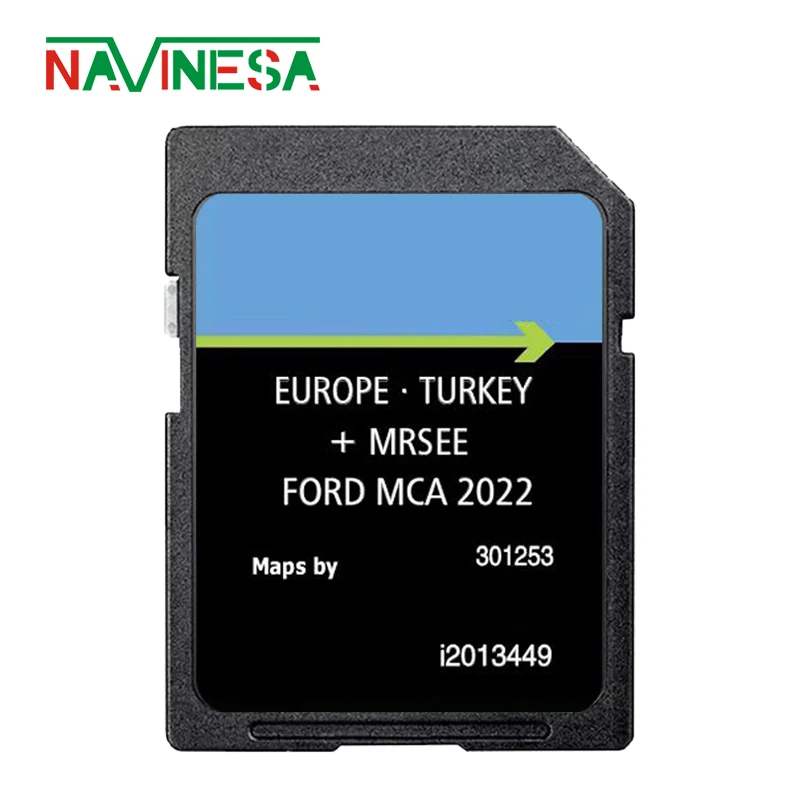 

Naving Sat Nav Map UK for Ford S-Max 2010-2015 Europe New Version Data SD Card Mondeo MCA 2022