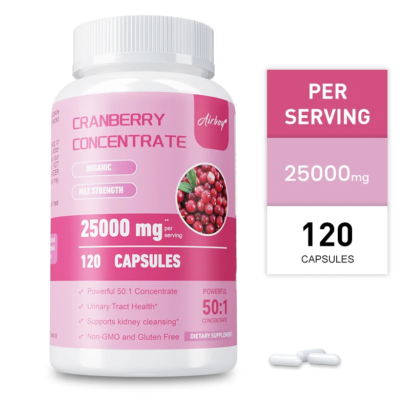 

Cranberry - Supports Urinary System Health Bladder Health Potent Antioxidant