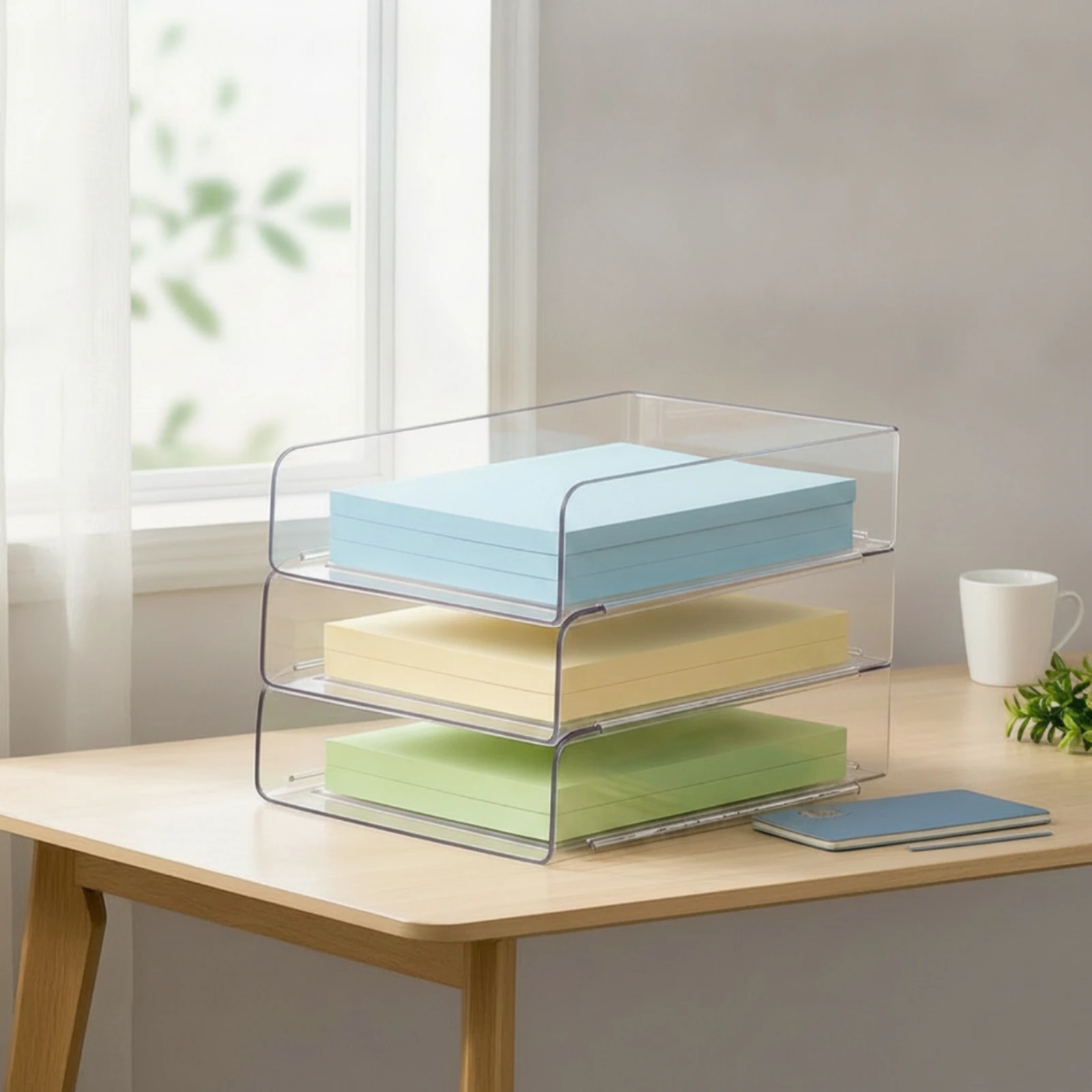 Przezroczysty organizer na biu – Document Holder Stand recenzja i cena