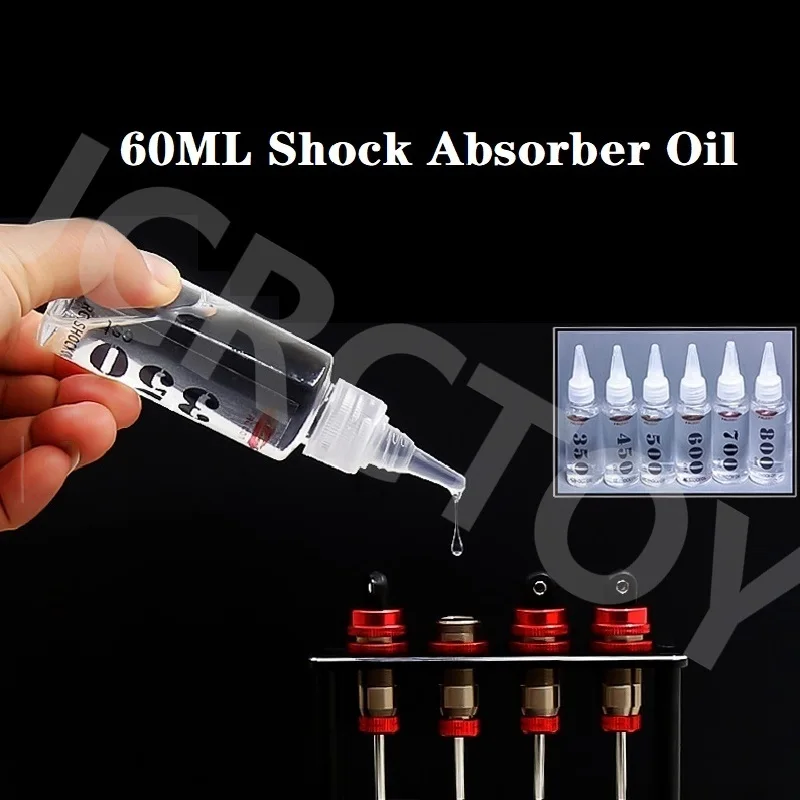 RC Car 60ML Shock Absorbers Oil 350 450 500 600 700 800 CST For RC Crawler Drifting Monster Truck Short Truck On/Off Road Car