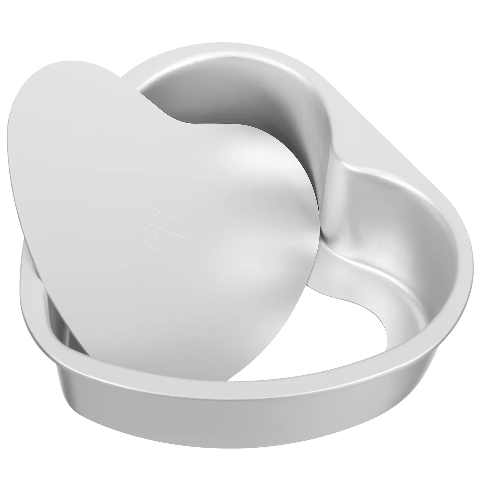 Heart Shaped Cake Pan 6-inch High-quality Thickened Heart-shaped Live Bottom Mold with Cover Dad Bread Loaf