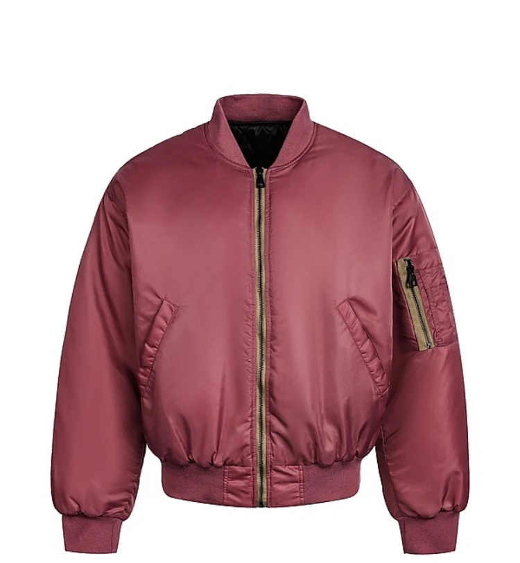 American Style Solid Color Baseball Jacket Parkas Men Women 2025 Winter New Trendy Street Loose Coats Couple Chic Pilot Jackets