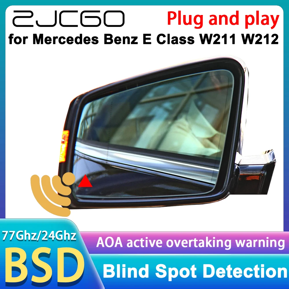 

for Mercedes Benz E Class W211 S211 W212 S212 C207 A207 Active Blind Spot Assist Detection Monitoring BSA System Radar Detector