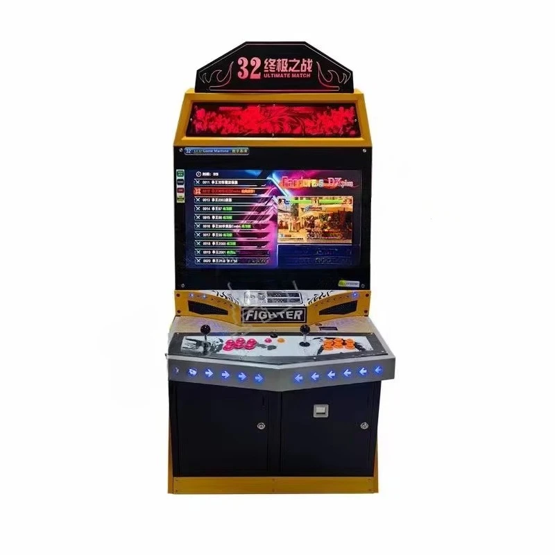 Classic Street Fighting Game Machine Two-player Arcade Fighting Console PD Box Coin-operated Video Game Console Machin