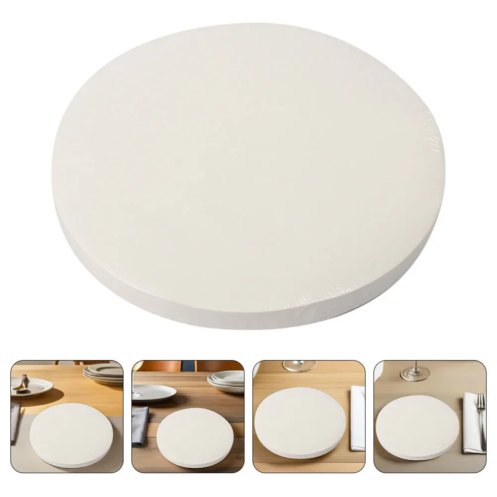 

100pcs Soup Oil Absorbing Paper Round Kitchen Baking Frying Filter Sheets Air Fryer Food Safe Oil Proof Pads Cooking Absorbent