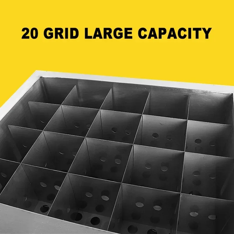 New 20 Grid Oden Cooker Commercial Electric Cooking Machine 4600w Donut Fryer