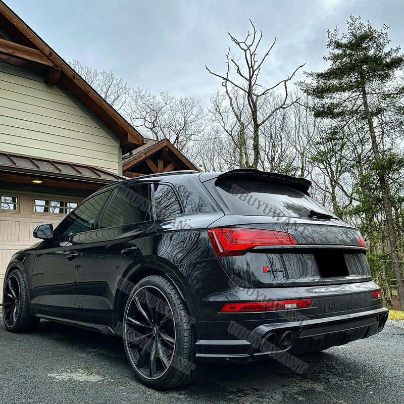 Für Audi SQ5/Q5 S-line Mk 2 2017-2024 MAXTON Stil Großhandel ABS Hinten Stamm Deckel auto Spoiler Ducktail Lip Flügel