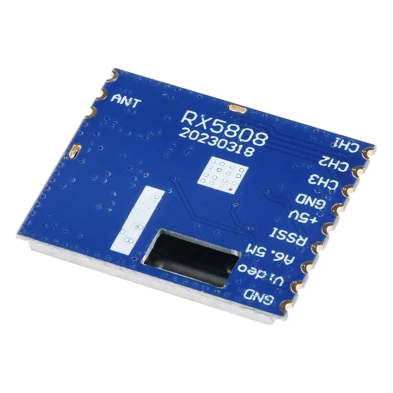 SmCpRX5808 Receiver Module Wireless Audio Video Receiver Module 5.8G SPI/switch Control For FPV Systems RC Helicopter 4.8~6.0GHz