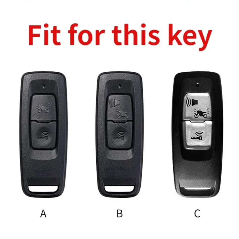 TPU 3 Button Motorcycle Key Case For Honda PCX160 VISION SH350 PCX 160 Remote Keys Cover Protector Holder Keychain Accessories