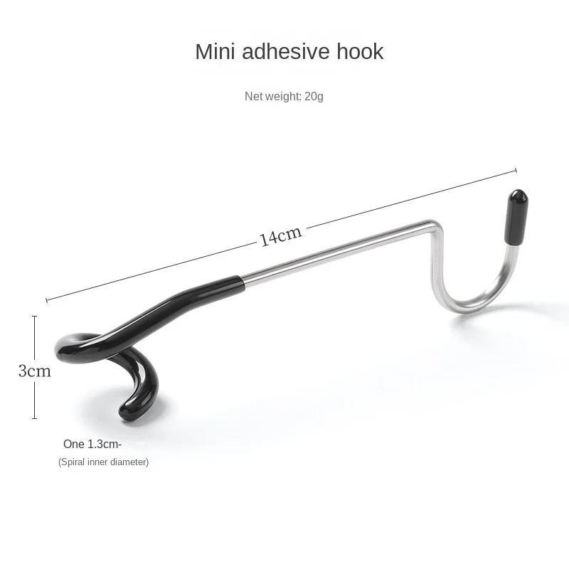 Outdoor Camping Light Pole Hook Multi functional Camping S Anti slip Mini Hook Stainless Steel Pig Tail Storage Hook