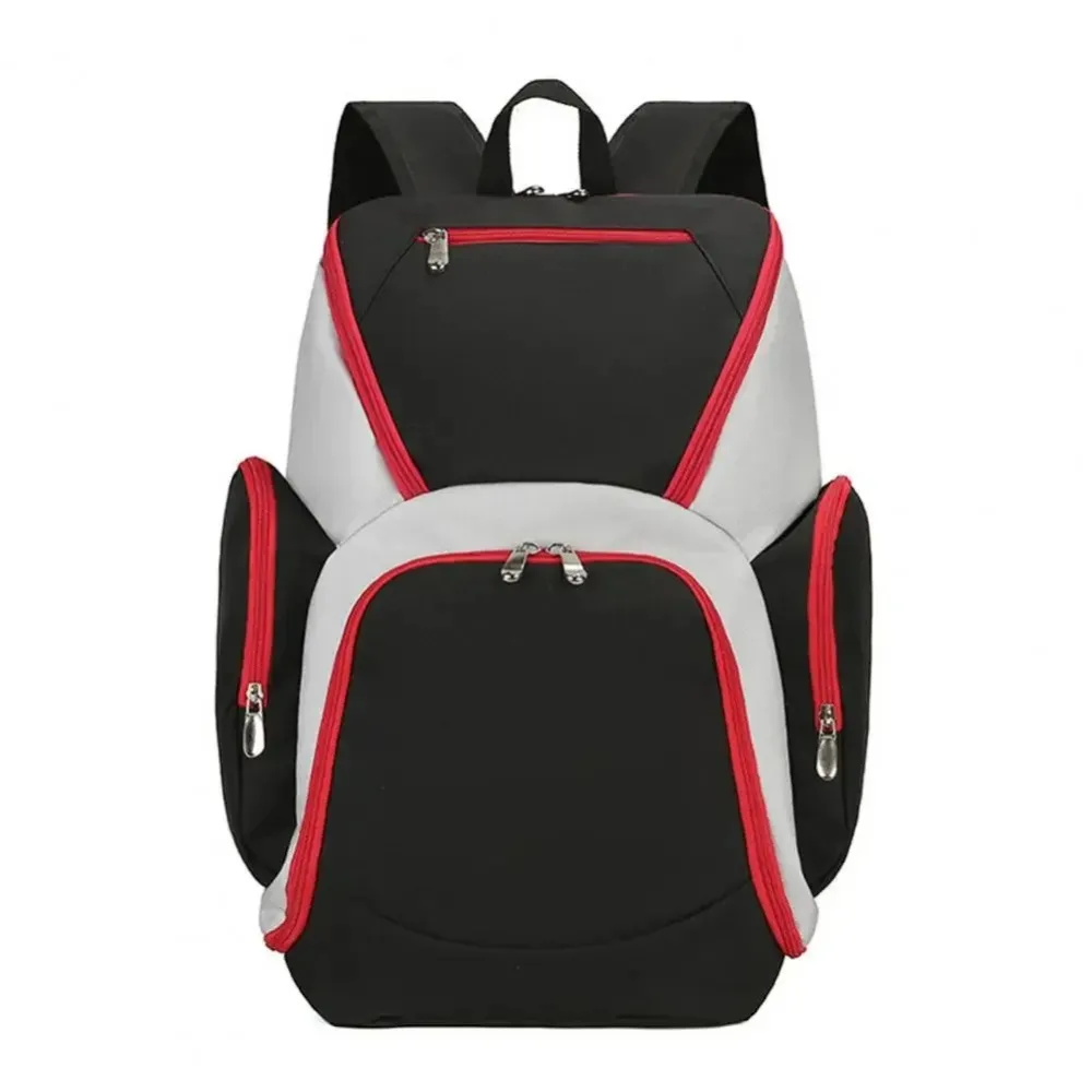 Oxford Cloth Basketball Backpack Multi Compartments Splash Proof Sport Bag Separate Compartment Large Capacity Fitness Bag