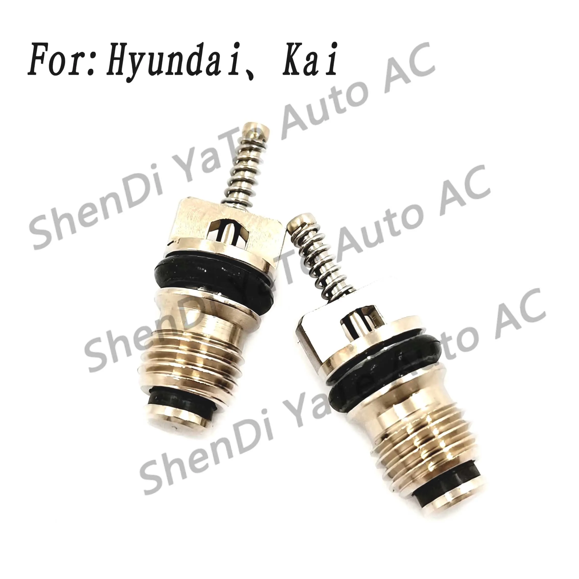 9781222300 Air Conditioning Charge Cold Medium Interface Valve Core For Kai VQ K5 K9 K2 Hyundai IX30 IX35 Elantra Sonata