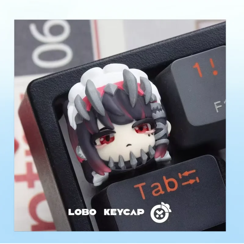 Zenless Zone Zero Bangboo Keycap Anime Mechanical Keyboard Keycap Resin Art Cute Keycaps Custom PC Gamer Accessories Gift