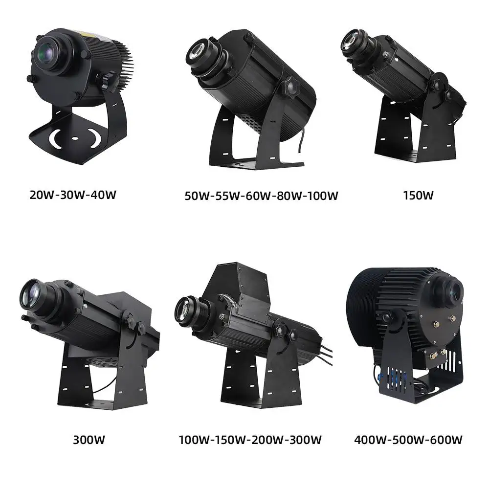 LED 200W التبديل أو التحكم في مستشعر الحركة علامات التحذير الصناعية شعار ضوء العارض