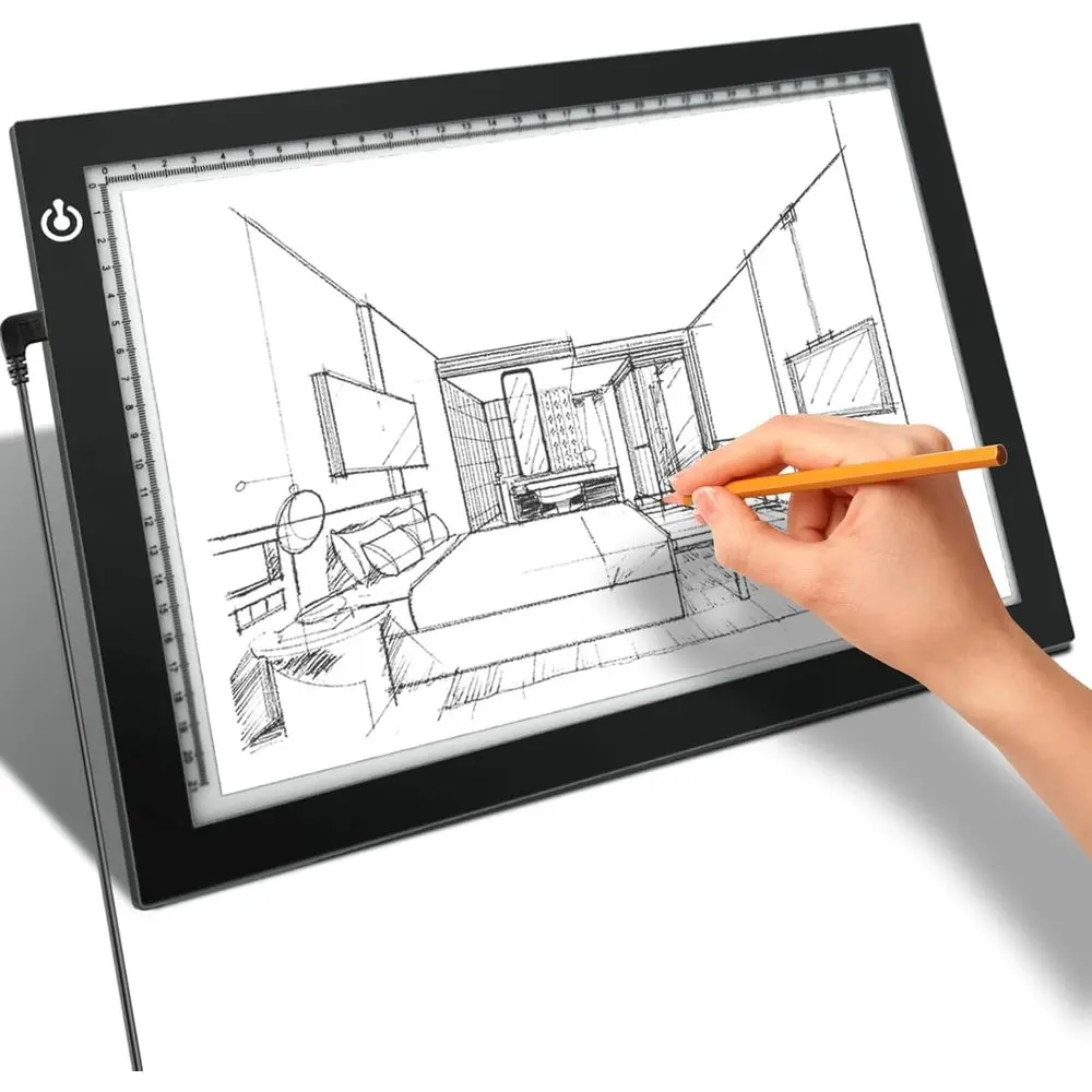 

Ultra-Slim LED Light Table for Artists, Kids, Tattoo Transfers, Sketching, and Art Projects