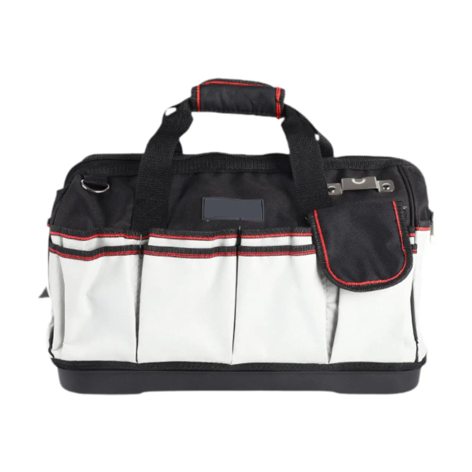 Tool Bag Heavy Duty Tool Bag Wide Mouth Multipurpose Tool Organizer Bag for Plumber Cable Repairman Electrician Work Tools