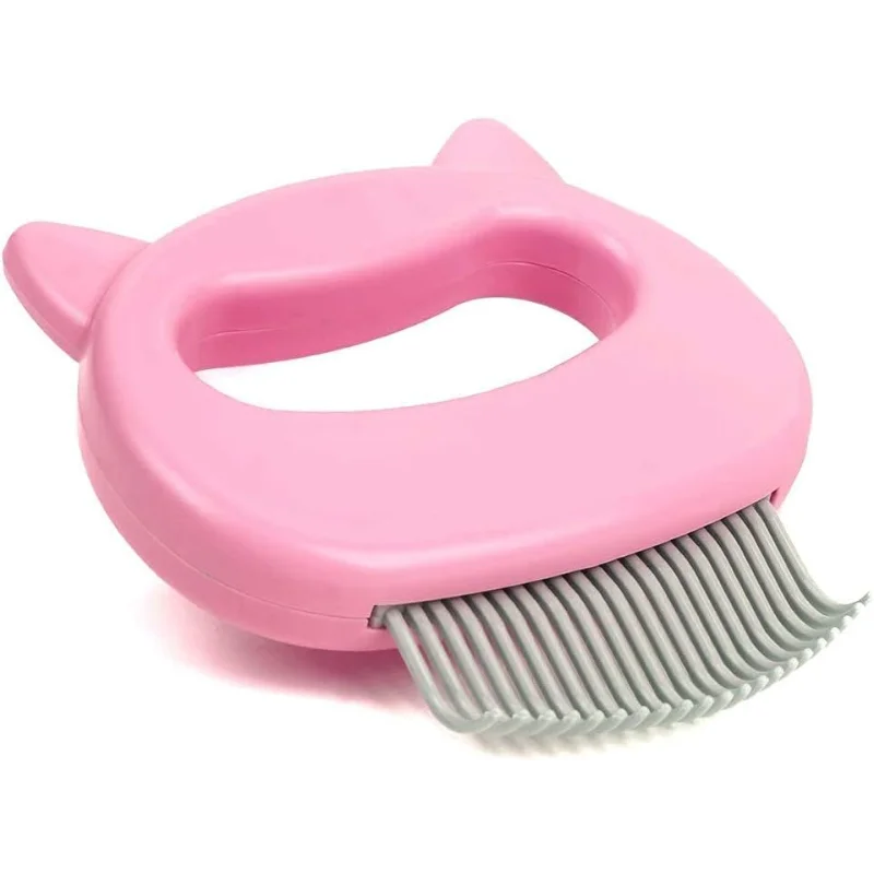 Brush Grooming and Shedding Matted Fur Remover Dematting Tool Original Pet Hair Removal Massaging Shell Comb Soft Deshedding