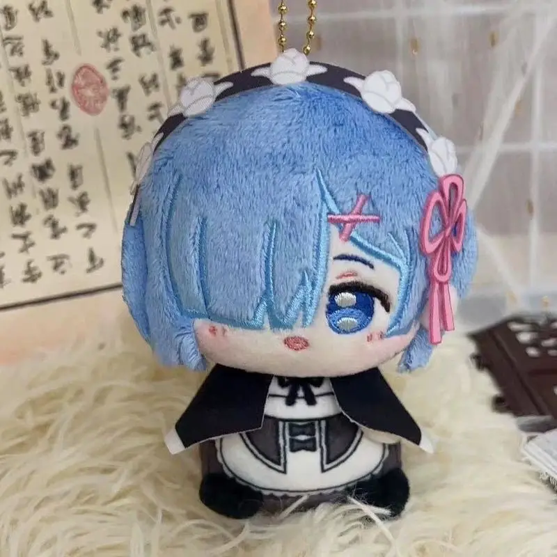 

Мультяшная милая двухмерная анимационная плюшевая кукла Re:Zero Рем, брелок-подвеска, подарок