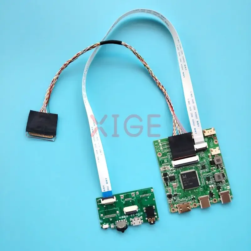 

Fit LP173WF1(TL)-TLA1/TLB1/TLC1 Laptop Monitor 1920*1080 USB Micro Driver Controller Board 40-Pin LVDS TYPE-C Mini-HDMI Kit DIY