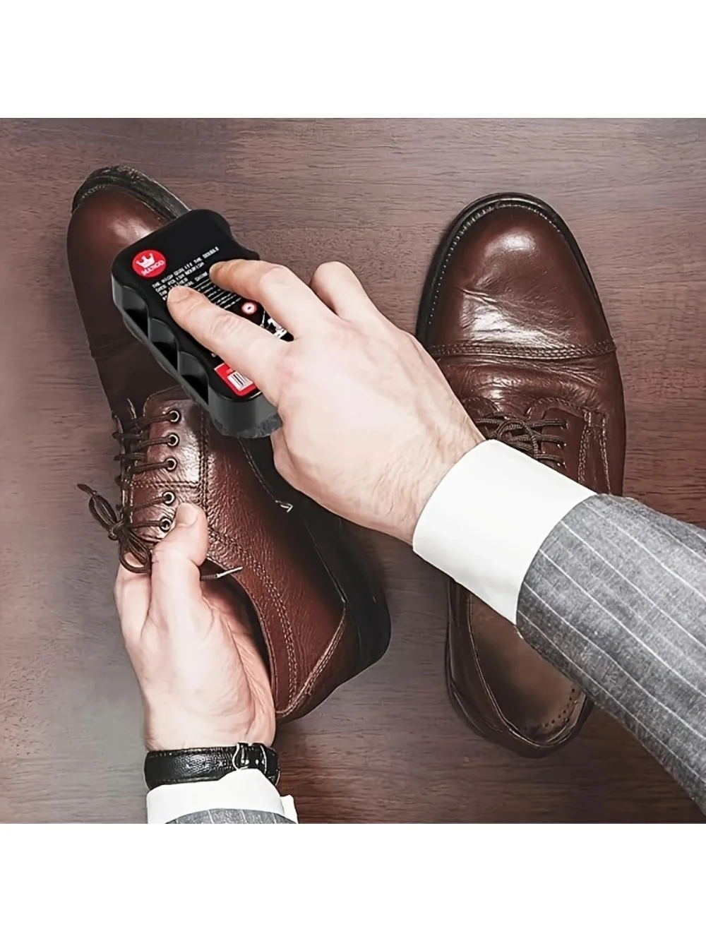 Éponge à huile pour chaussures, 1/3/6 pièces, éponge de polissage instantanée en Faux cuir, soins pour chaussures, bottes, sacs, meubles