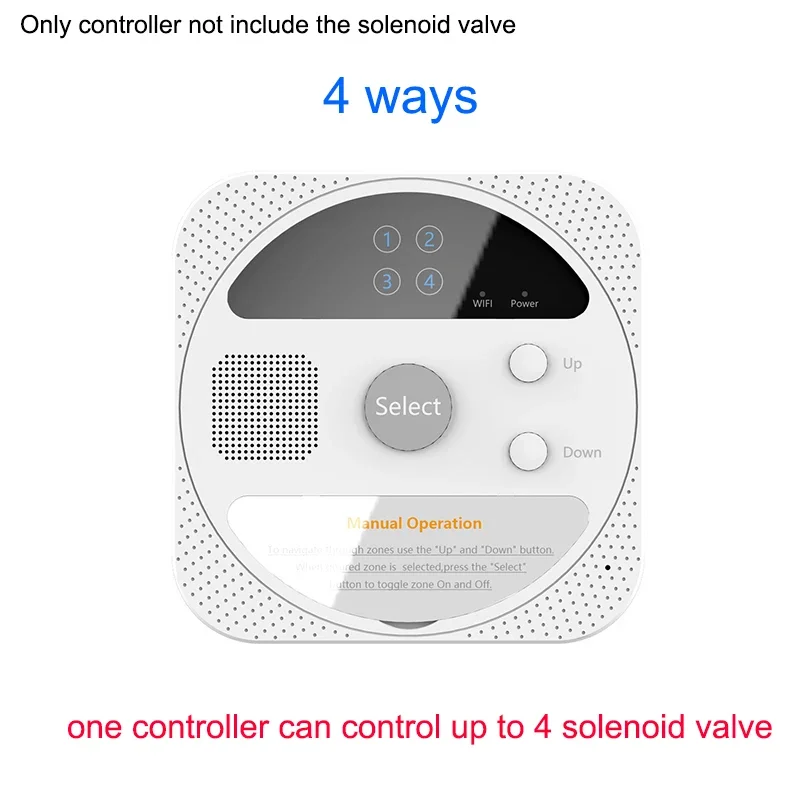 Temporizador  riego inteligente con WIFI, controlador de riego  jardín, válvula  agua, sistema riego inteligente