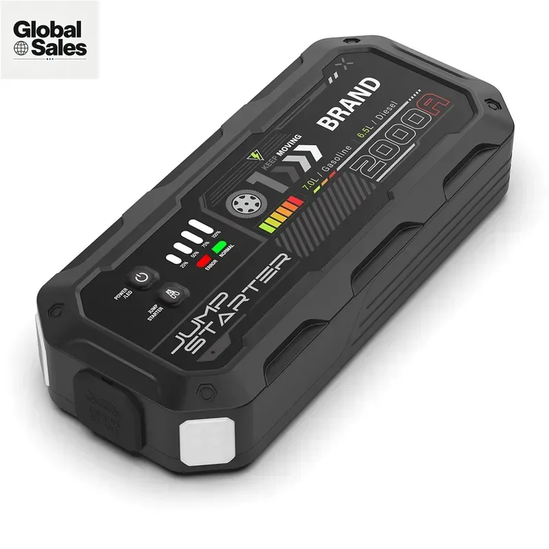 2026 New Export Jump Starter 12V Fire Rescue Car Emergency Start Power Supply