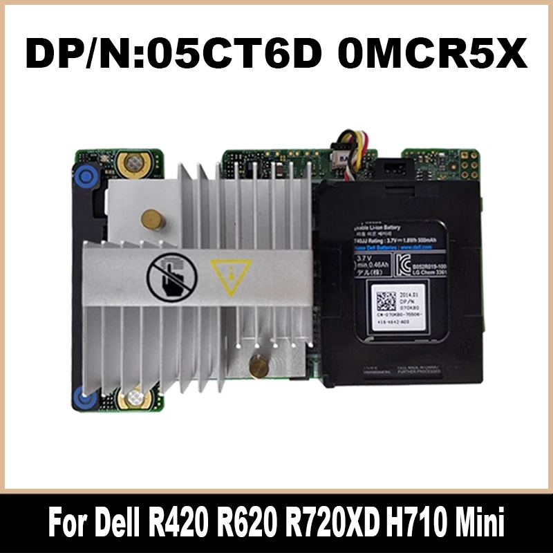 05CT6D 0MCR5X Оригинал для DELL R420 R620 R720XD Server H710 MINI RAID Array Card 070K80 100% протестирован