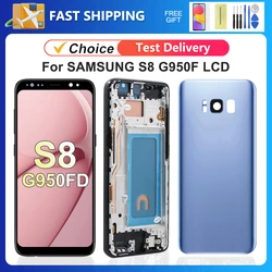 Tested S8 For Samsung For G950W G950S G950K G950L G950F G950N LCD Display Touch Screen Digitizer Assembly Replacement