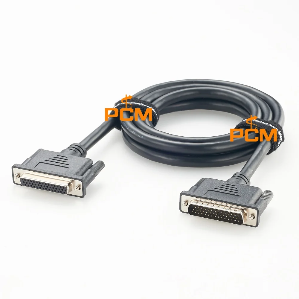 HD44 44-Pin D-Sub Buchse auf Stecker Verlängerungskabel Abgeschirmtes Signalkabel für Industrieautomation I/O-Geräte & SPS-Systeme – Detail 1