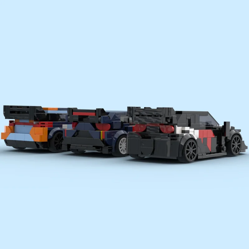 912ピース スーパーカー WRCラリーカー バンドル MOC カスタマイズ モジュール式 組み立てブロック 人気 ブロック キッズデザイン DIY クリスマス おもちゃ ギフト