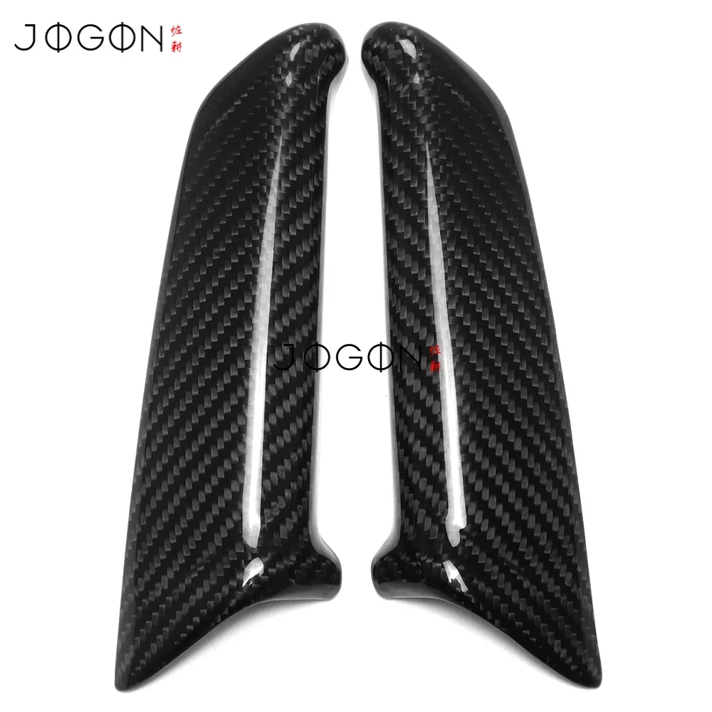 For Porsche 911 992 Turbo S GT3 RS Targa 4S Carrera 2019+ Real Carbon Fiber Inner Grab Door Handle Cover Interior Accessories