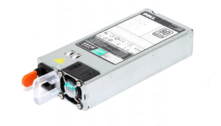 مصدر طاقة الخادم 495 وات، 750 وات، 1100 وات لـ DELL R720 R630 R730xD T630 R740 750 وات مصدر طاقة تيار متردد/تيار مستمر CWKMX D75 0E-S